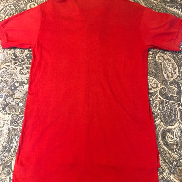RARE! Nike 70’s Orange Tag Red Polo Shirt Exc! M - Picture 5 of 6